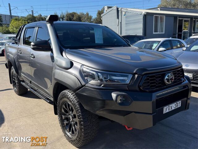 2021 TOYOTA HILUX RUGGEDX GUN126R UTILITY