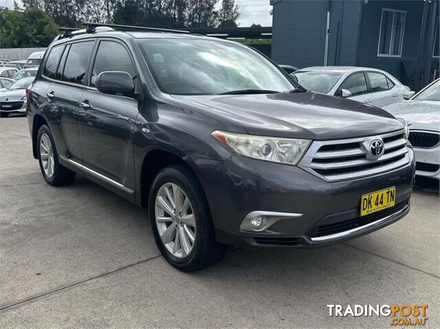 2012 TOYOTA KLUGER GRANDE GSU45RMY12 WAGON