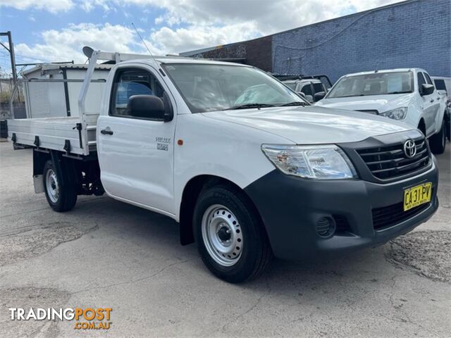 2014 TOYOTA HILUX WORKMATE TGN16RMY14 CAB CHASSIS