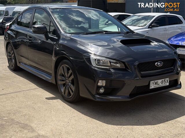 2016 SUBARU WRX PREMIUM VAMY17 SEDAN
