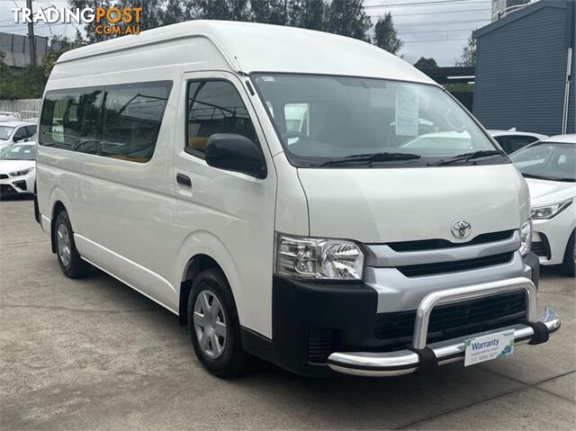 2018 TOYOTA HIACE COMMUTER KDH223R BUS