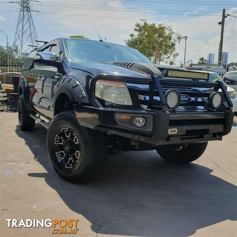 2012 FORD RANGER XLT 3.2 (4X4) PX UTE TRAY, 4 DOORS, 5 SEATS