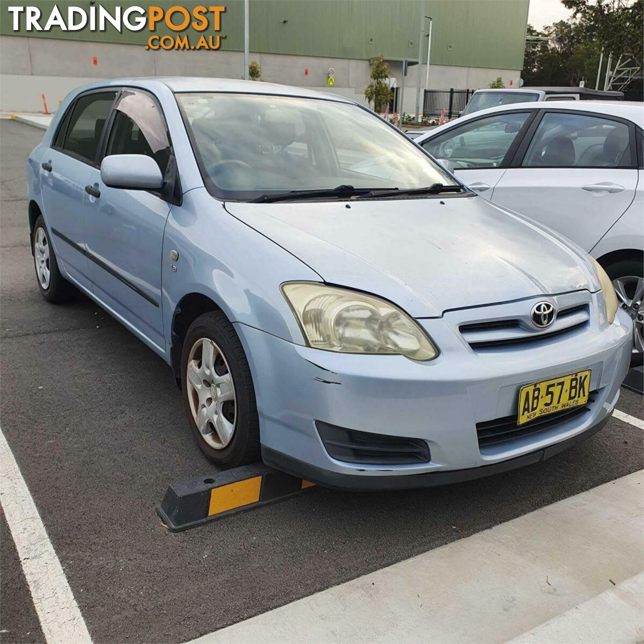 2004 TOYOTA COROLLA ASCENT SECA ZZE122R HATCH, 5 DOORS, 5 SEATS