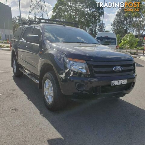 2012 FORD RANGER XL 2.2 HI-RIDER (4X2) PX UTE TRAY, 4 DOORS, 5 SEATS