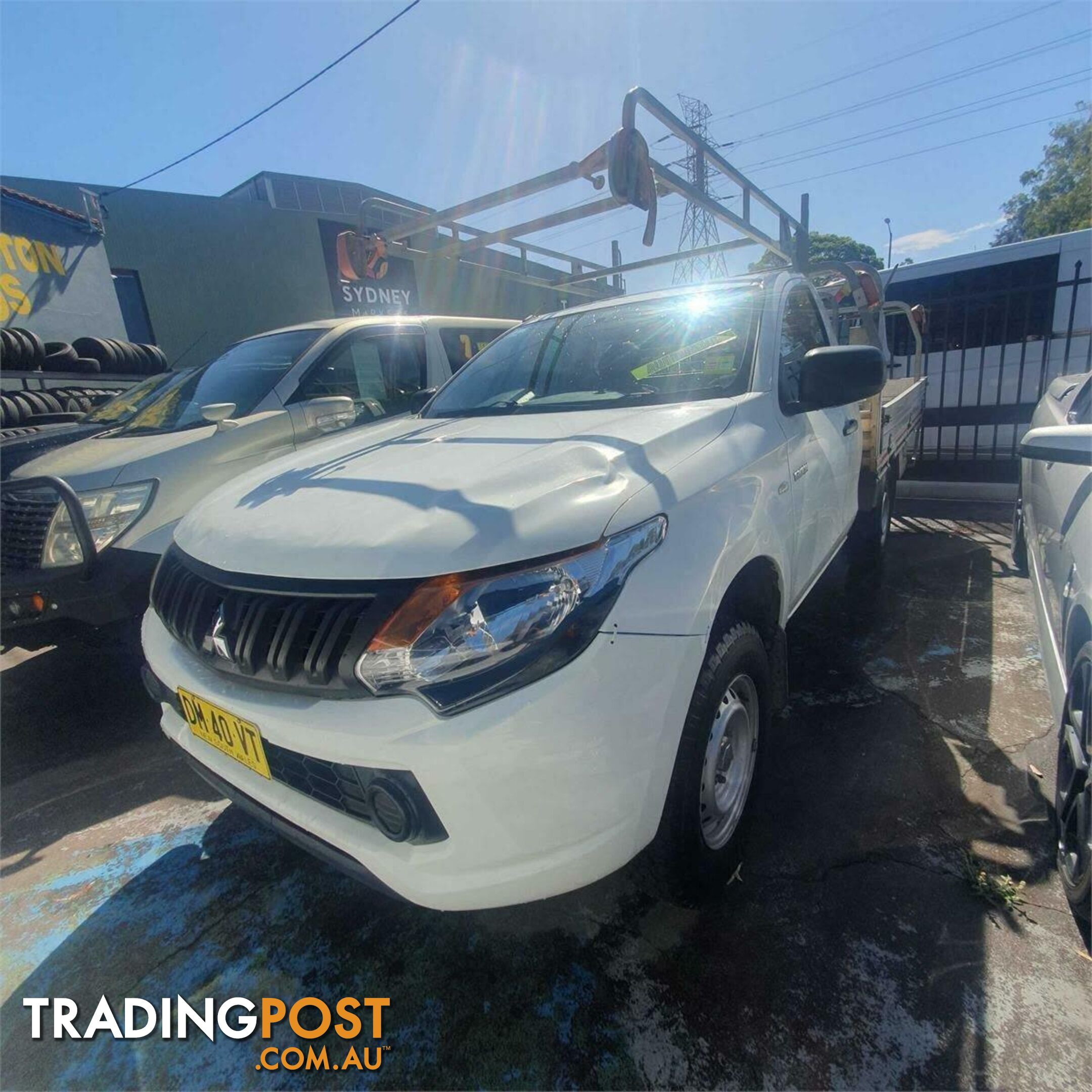 2018 MITSUBISHI TRITON GLX MQ MY18 UTE TRAY, 2 DOORS, 2 SEATS