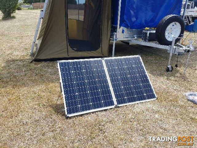 160W 12 Volt Folding Solar Panel 