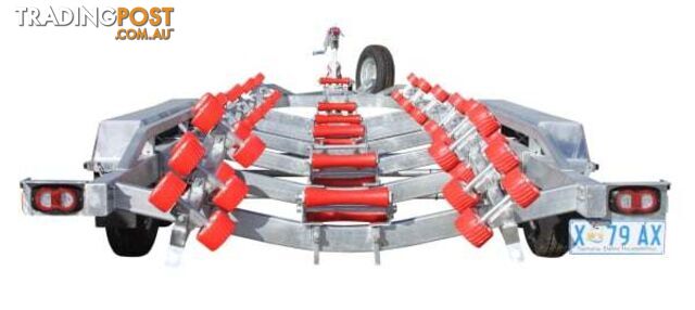 8M Tri-Axle Boat Trailer With Rollers - photo 2 of 3
