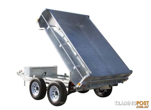 8 x 5 Tandem Hydraulic Box Trailer - photo 3 of 3