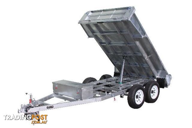 8 x 5 Tandem Hydraulic Box Trailer - photo 2 of 3