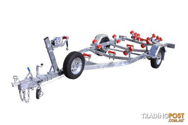 5.5M Braked Boat TrailerWith Rollers 