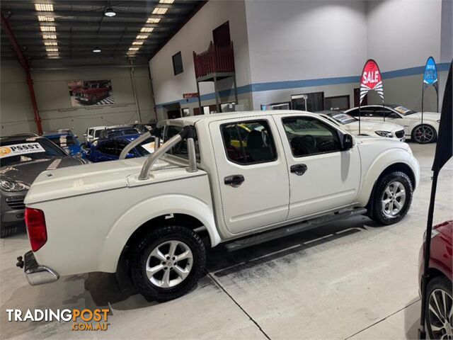 2012 NISSAN NAVARA ST D40S6MY12 UTILITY