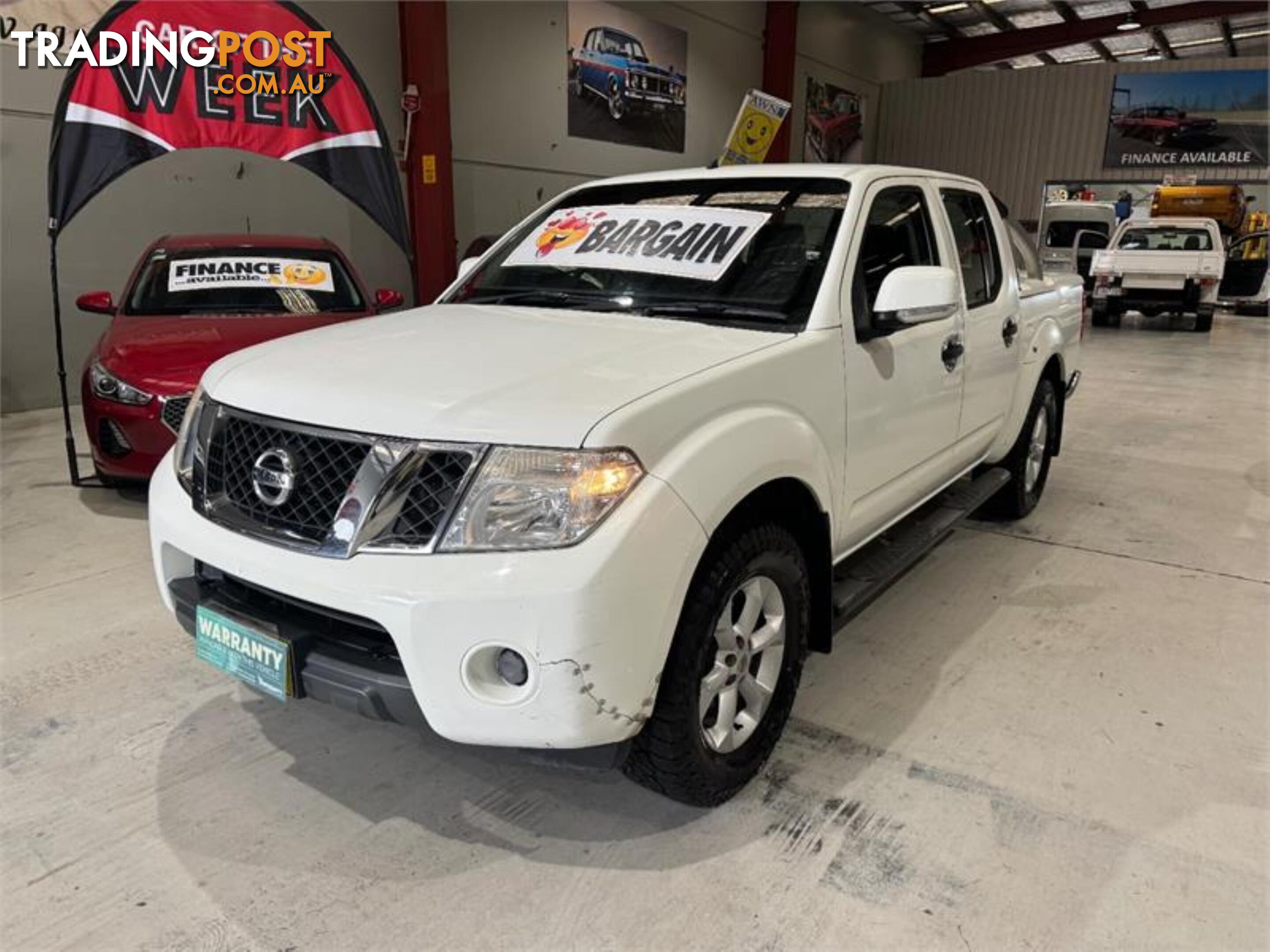 2012 NISSAN NAVARA ST D40S6MY12 UTILITY