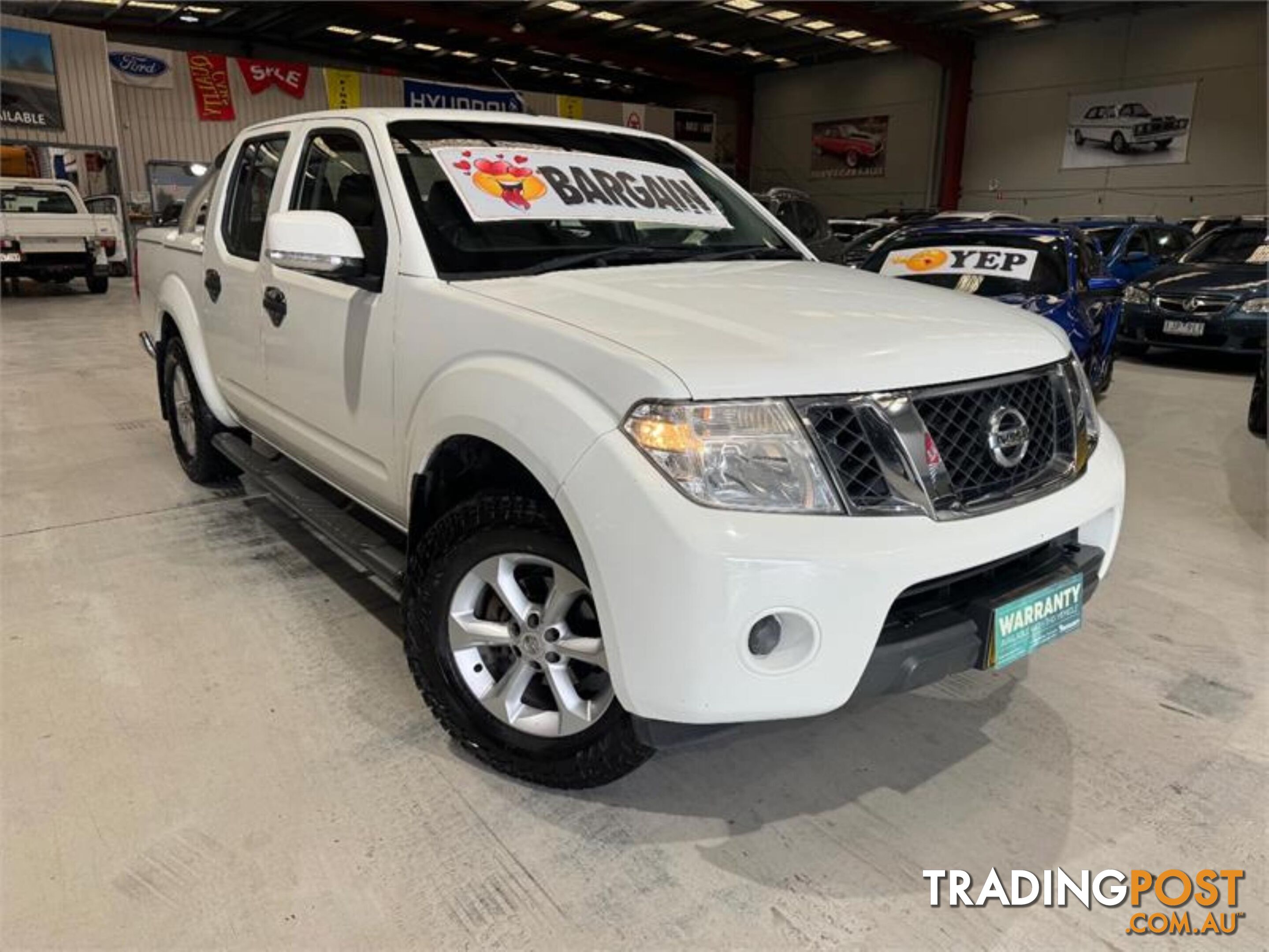 2012 NISSAN NAVARA ST D40S6MY12 UTILITY