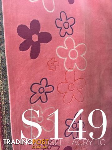 RUGS CLEARANCE!! WOOL, TUFTED WOOL, ACRYLIC...