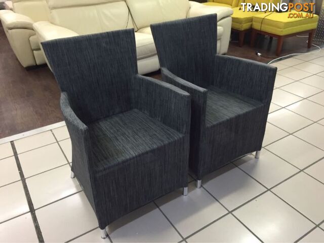 BONDI DINING CHAIRS CHARCOAL