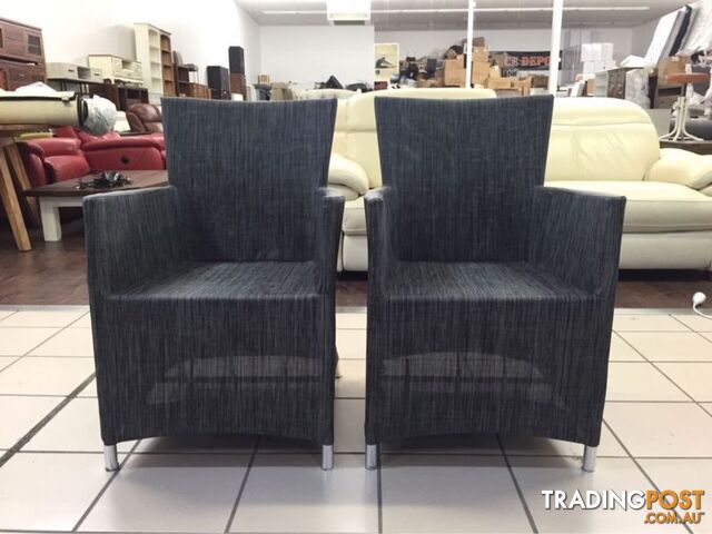 BONDI DINING CHAIRS CHARCOAL