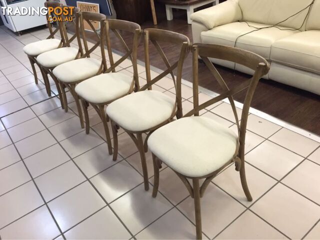 BRAND NEW TIVACHI DINING CHAIRS (SET OF 6)