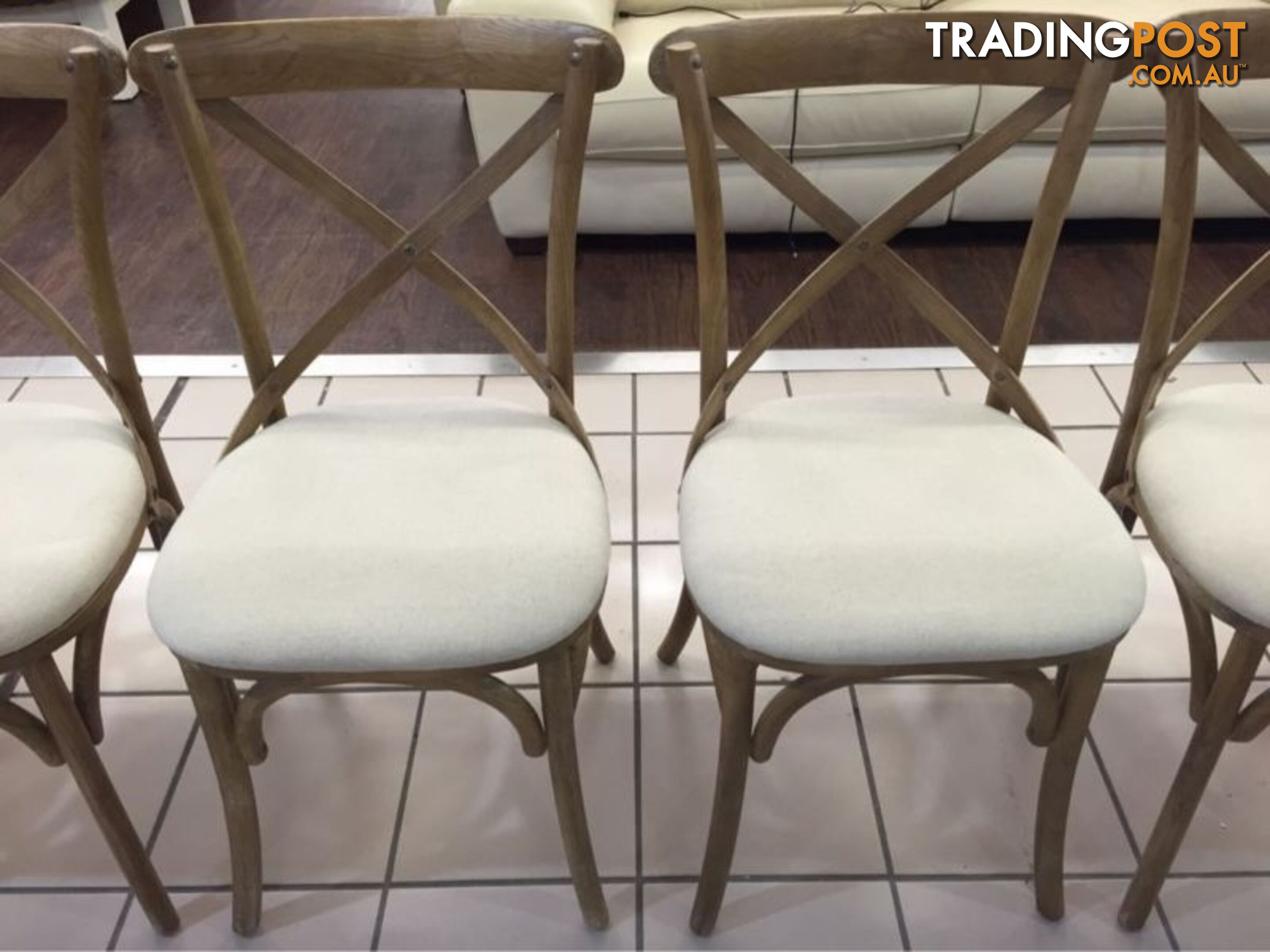 BRAND NEW TIVACHI DINING CHAIRS (SET OF 6)