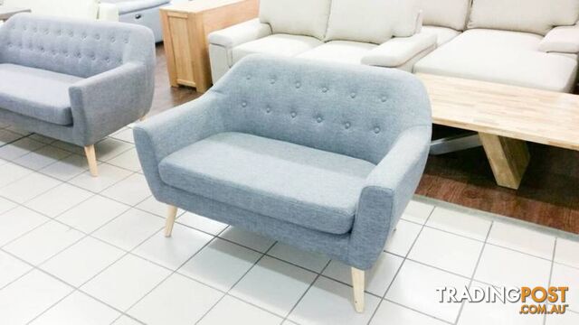 RETRO 3 SEATER FABRIC LOUNGE