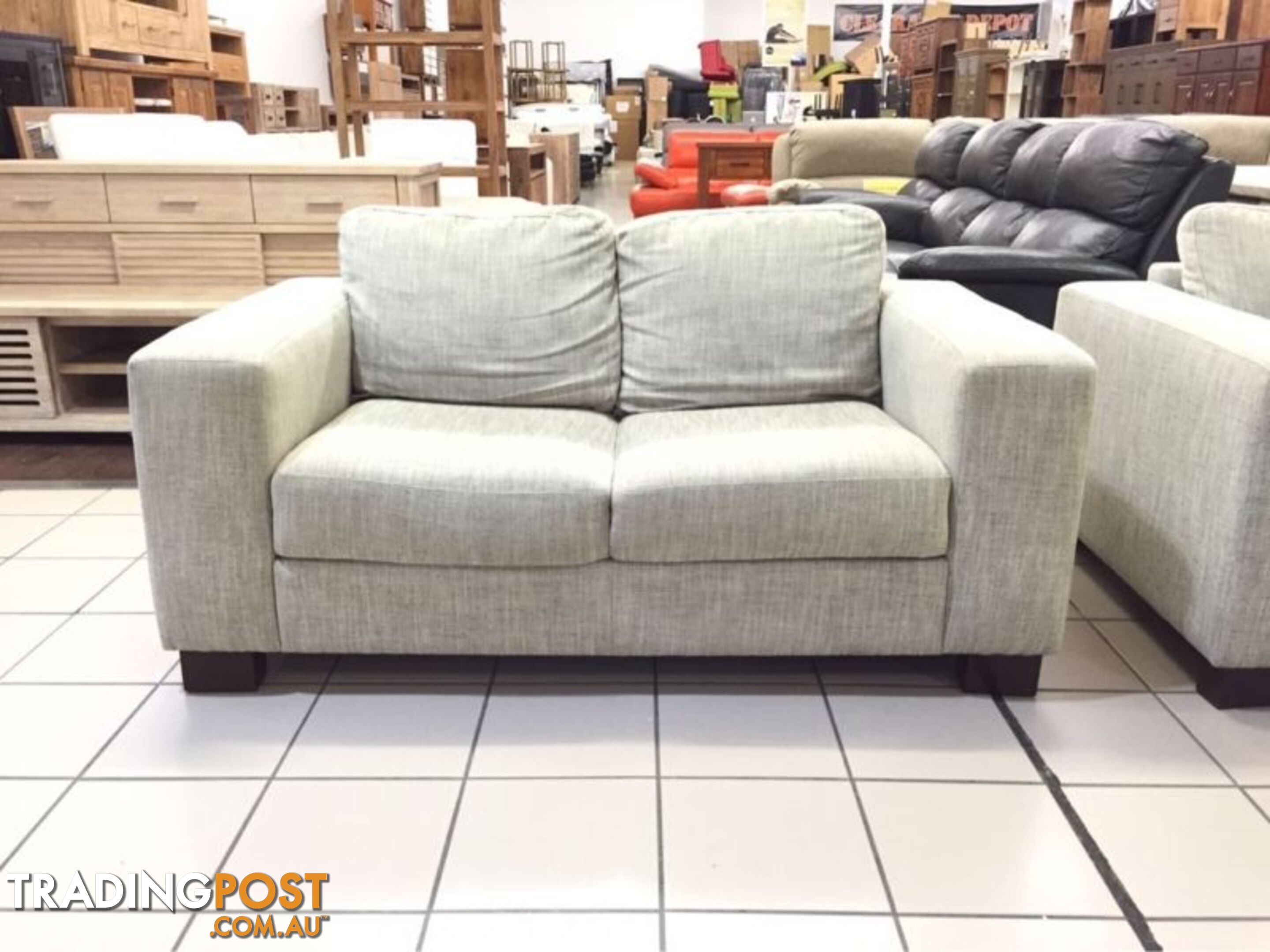 CLEARANCE YAMBA 3 + 2 SEATER PARK WHEAT