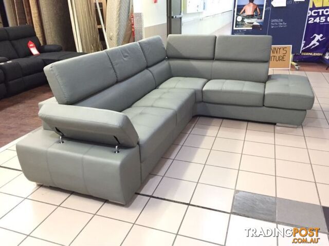 ELEMENT CORNER LOUNGE W/ADJUSTABLE HEADRESTS AND ARMREST