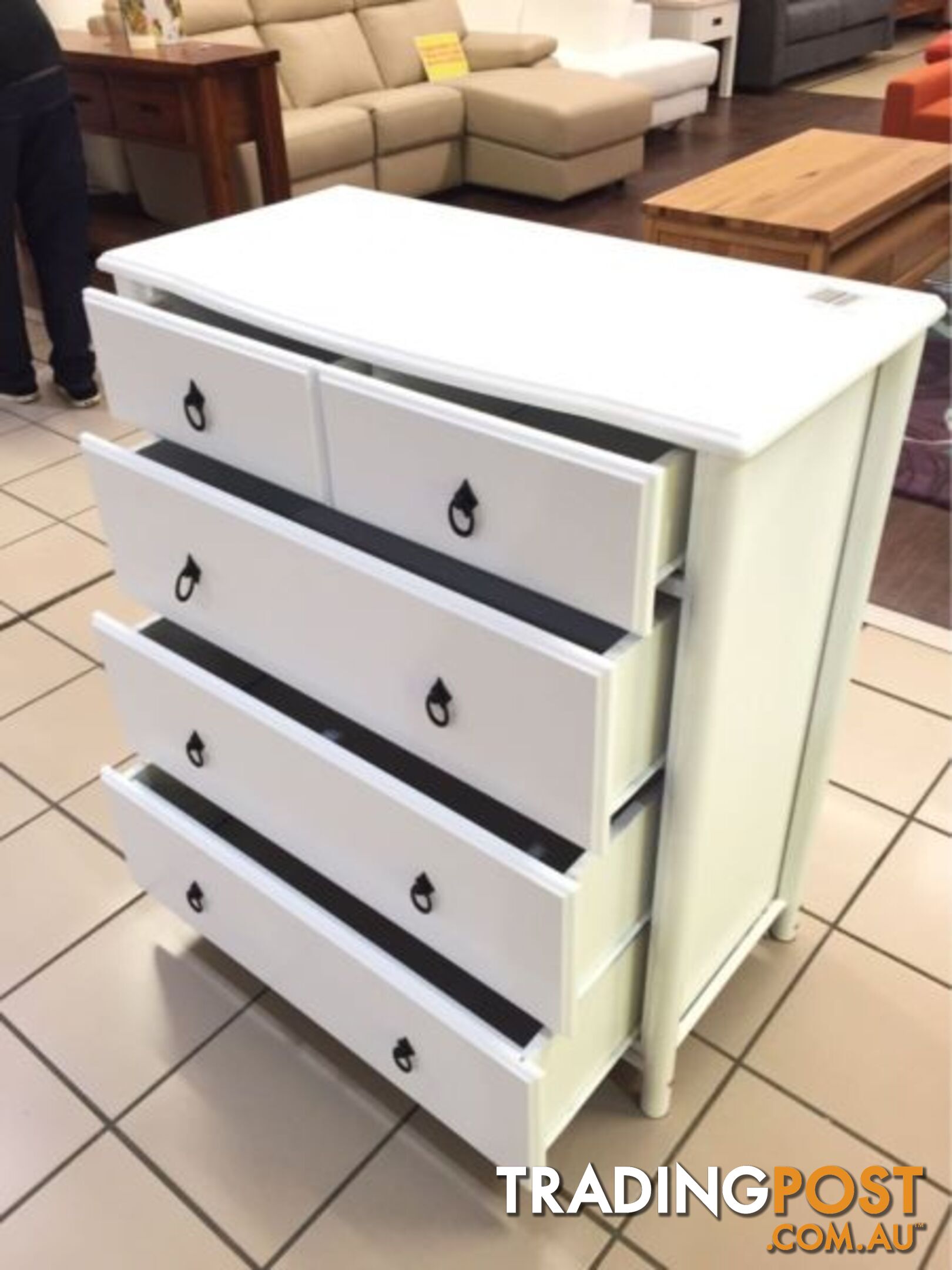 KATIE 5 DRAWER TALL CHEST