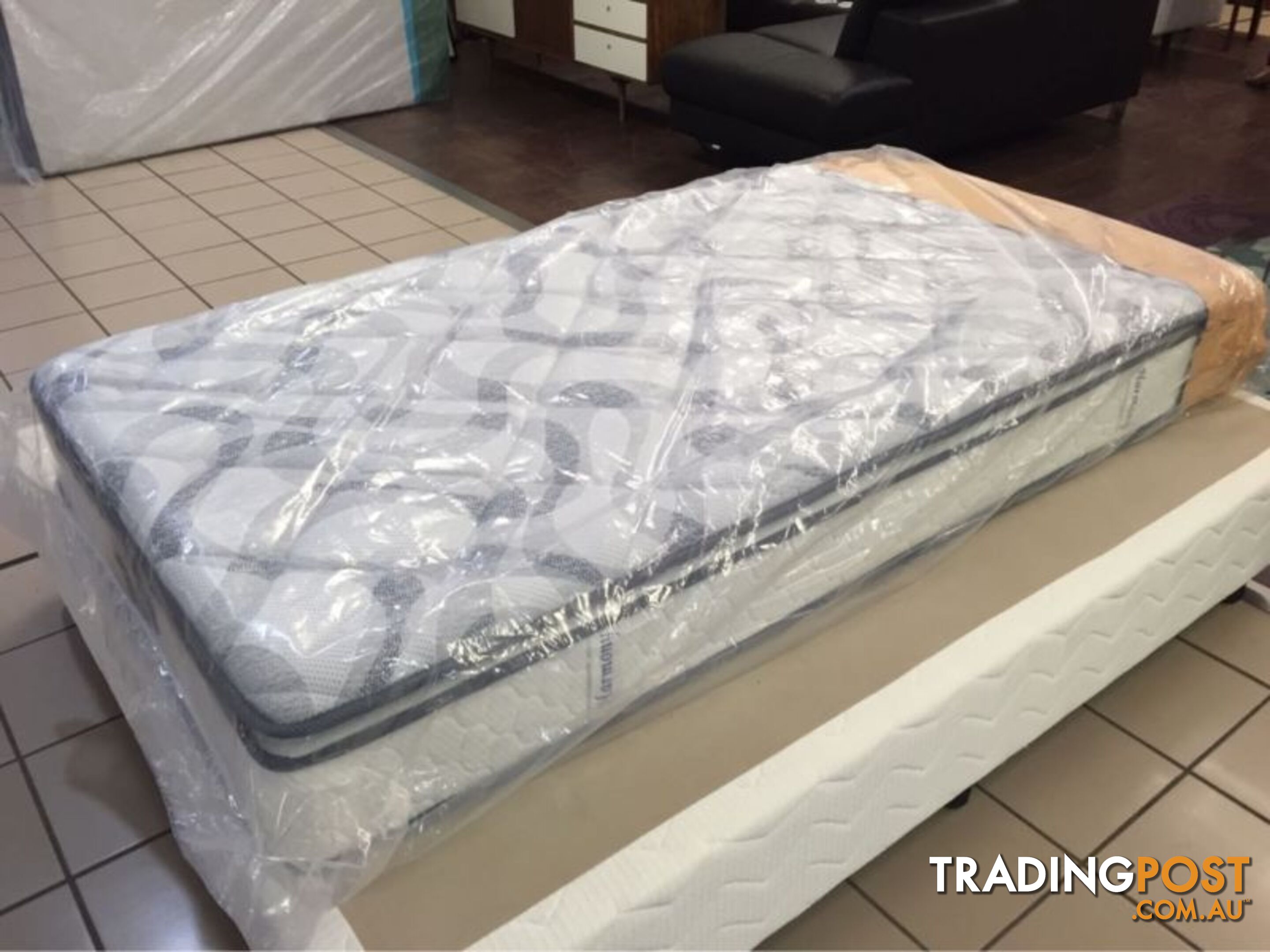 KING SINGLE MATTRESS (HARMONY) W/PILLOW TOP