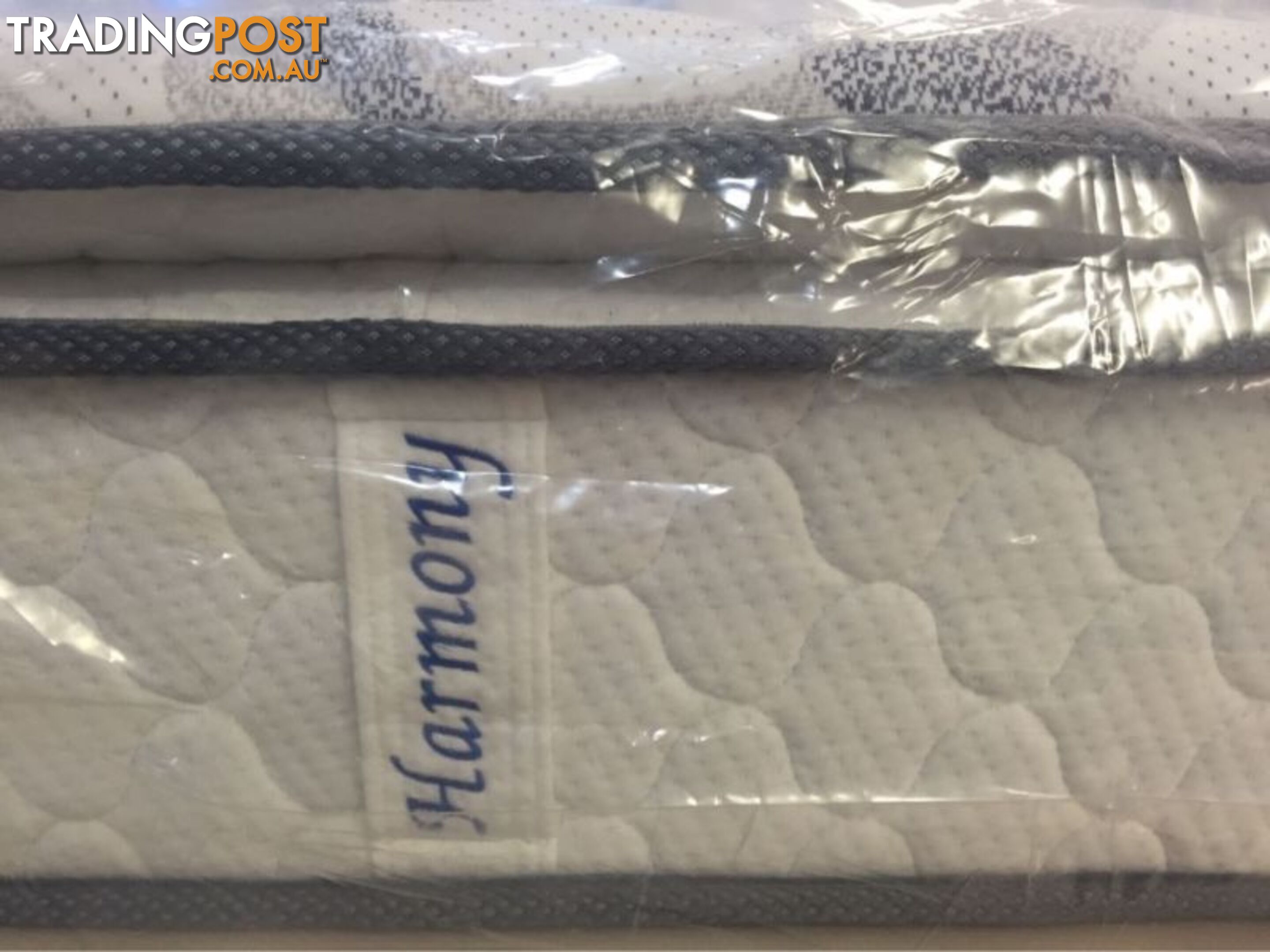 KING SINGLE MATTRESS (HARMONY) W/PILLOW TOP