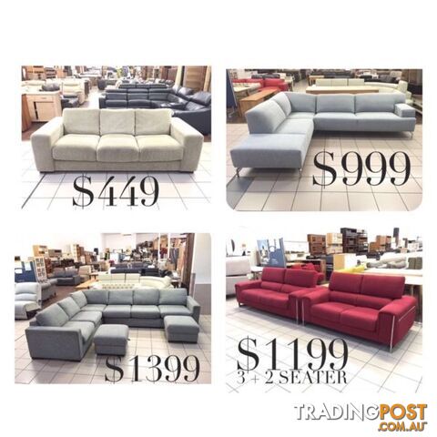 LOUNGE CLEARANCE! BRAND NEW, FACTORY SECONDS, EX DISPLAY...