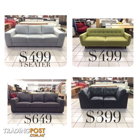 LOUNGE CLEARANCE! BRAND NEW, FACTORY SECONDS, EX DISPLAY...