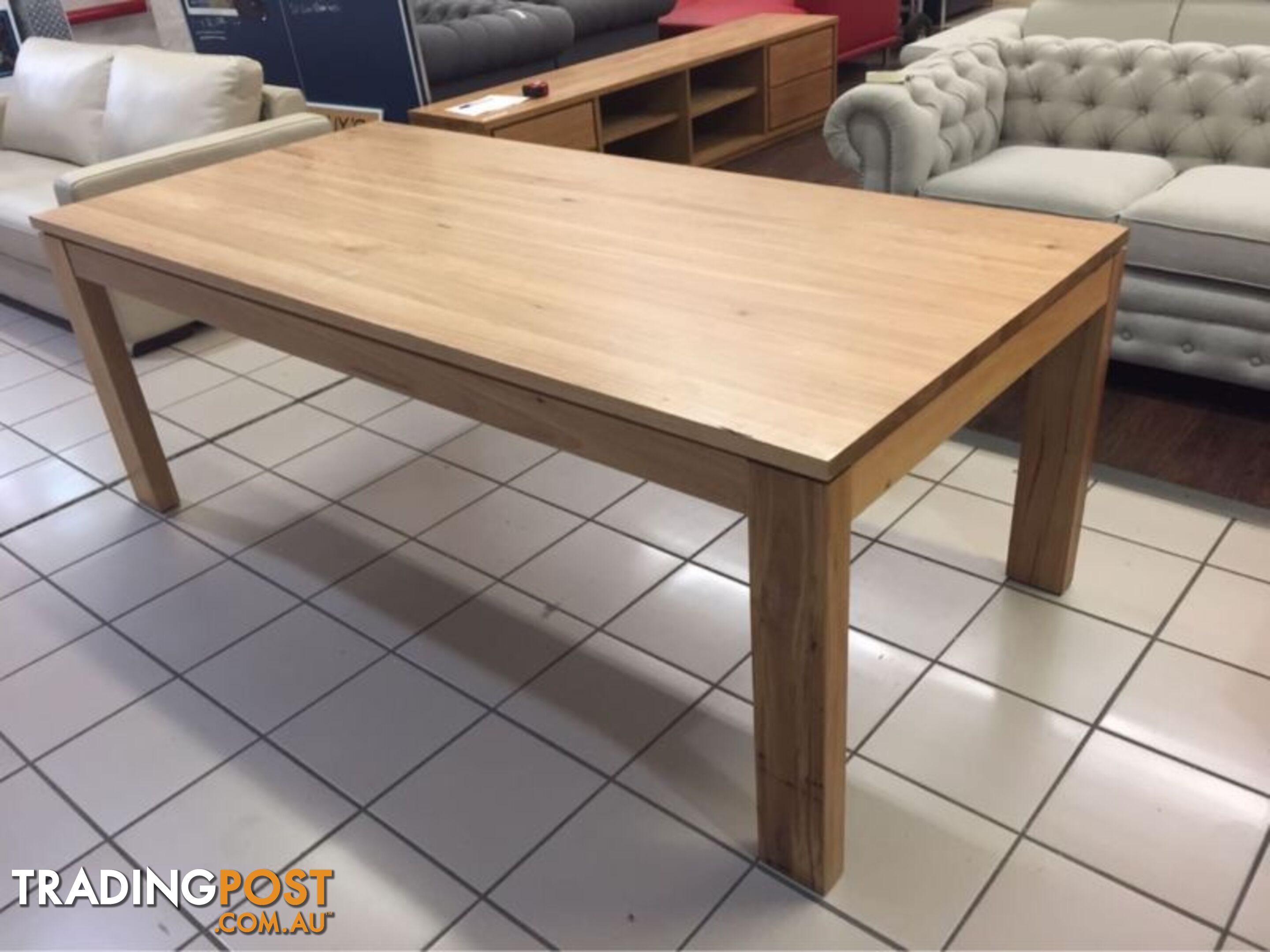 BLACKBUTT WOOD DINING TABLE 210