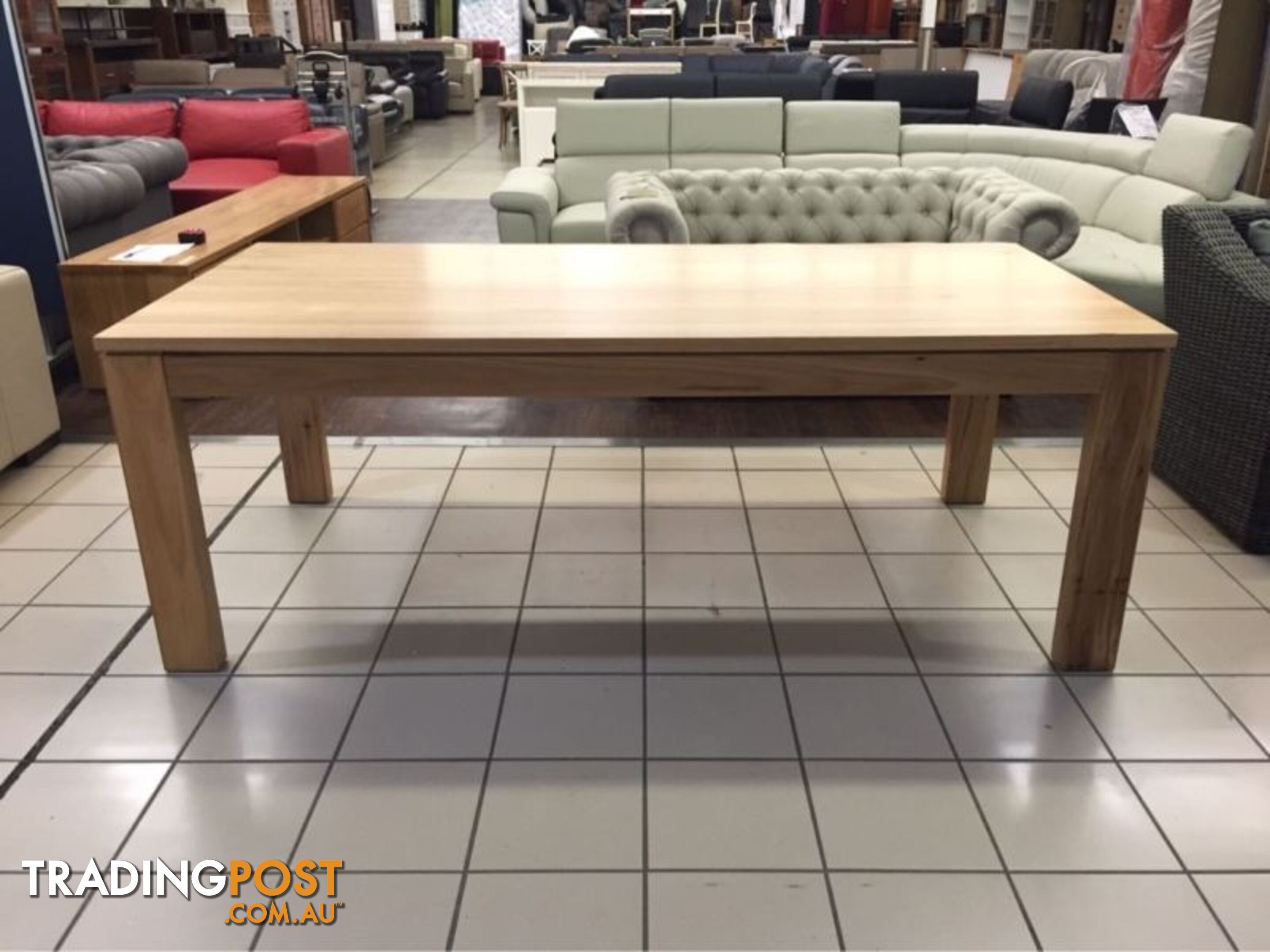 BLACKBUTT WOOD DINING TABLE 210