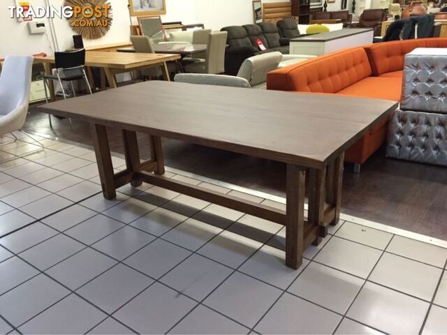 BRAND NEW - TASMANIAN OAK DINING TABLE