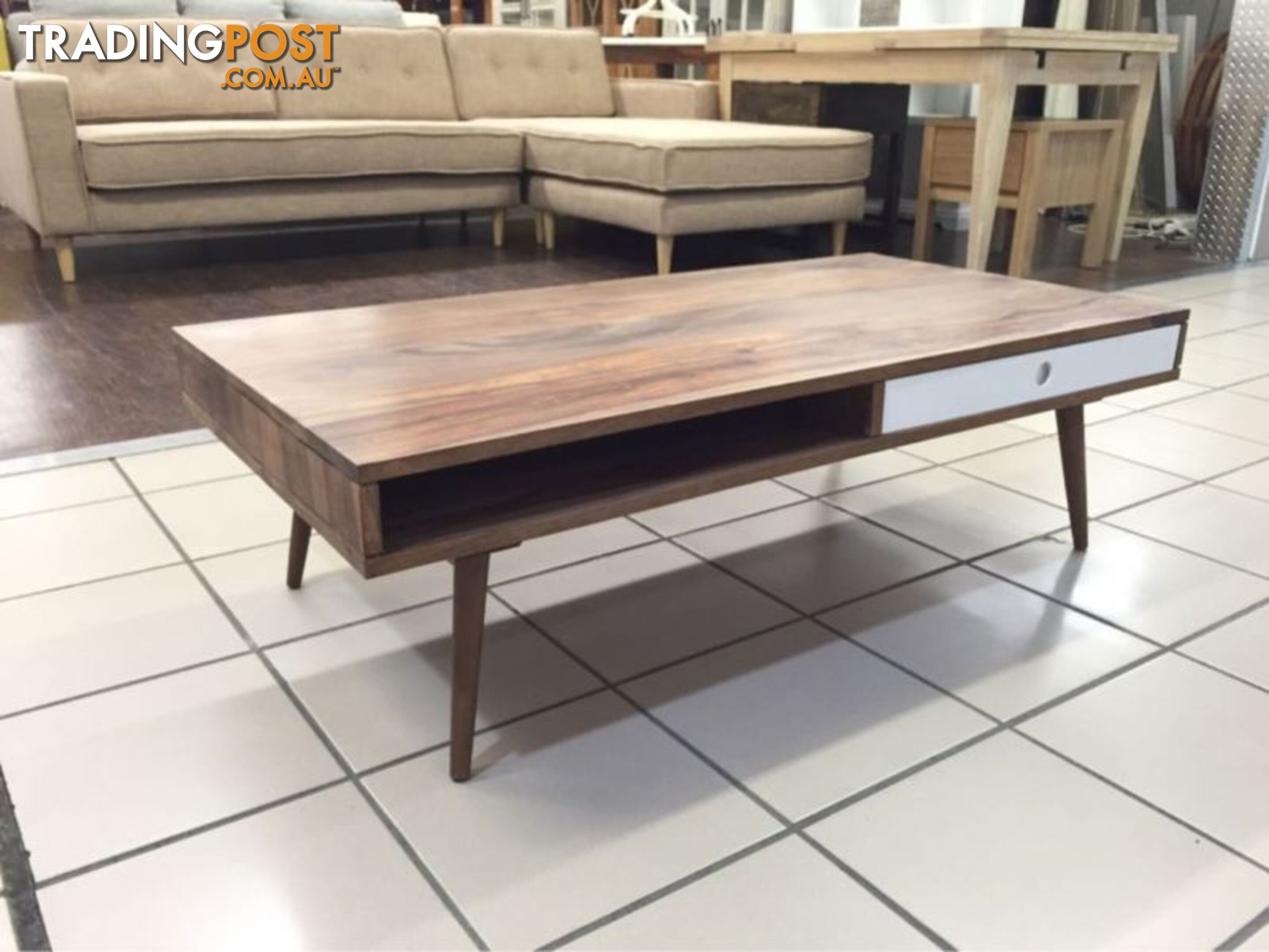 DANISH COFFEE TABLE SEESHAM TIMBER