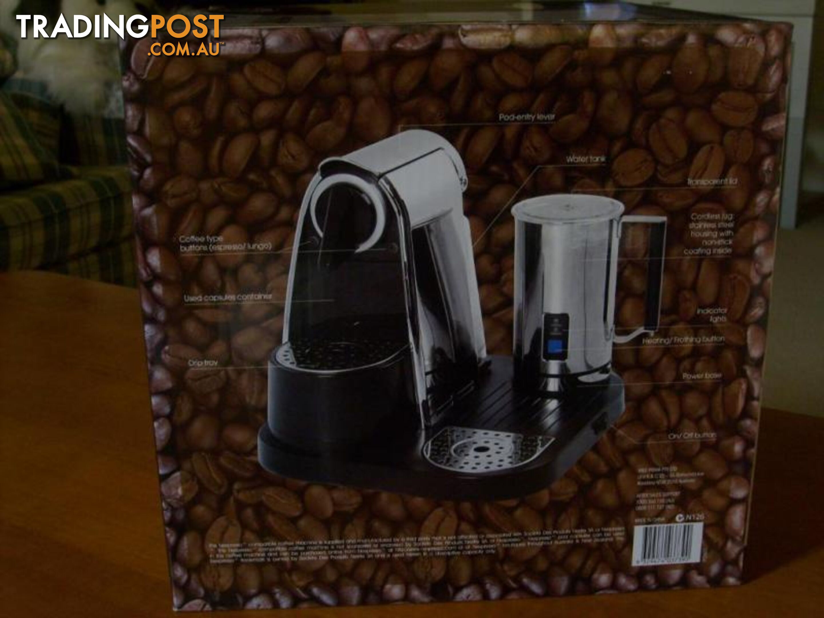 brand new coffee machine