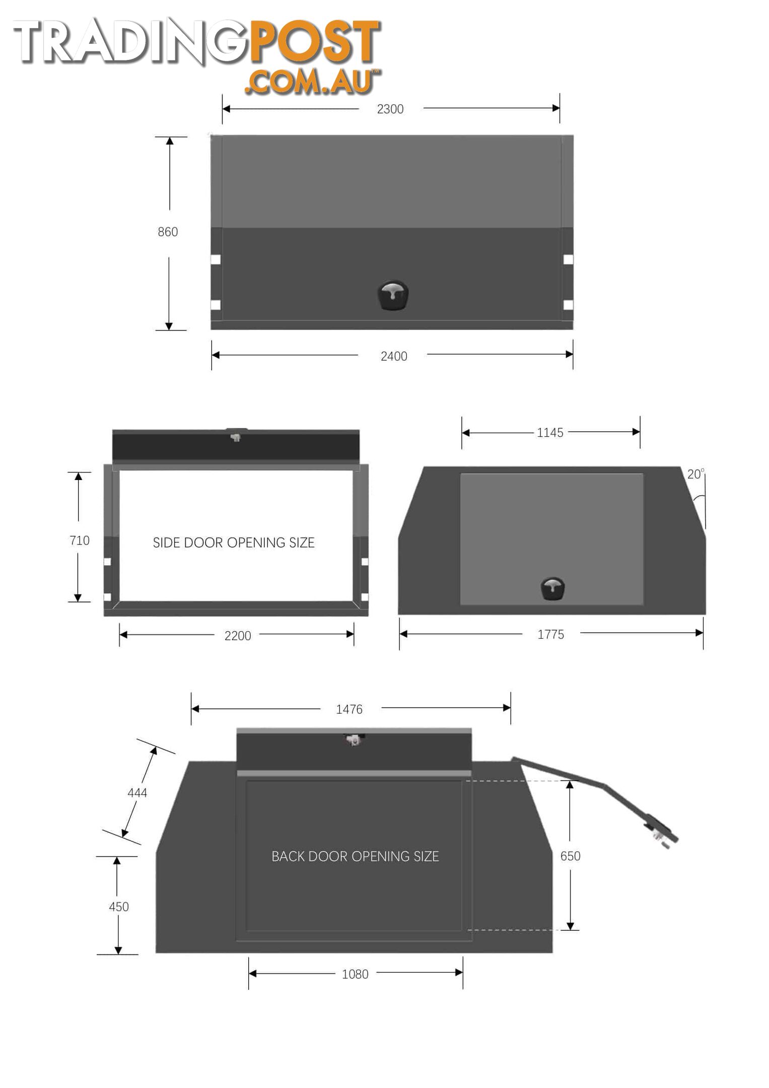 X1-2400 F/P 3 DOORS