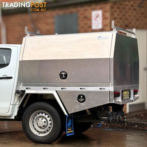 T3/X1 1800MM CANOPY AND TRAY RAW ALLOY COMBO