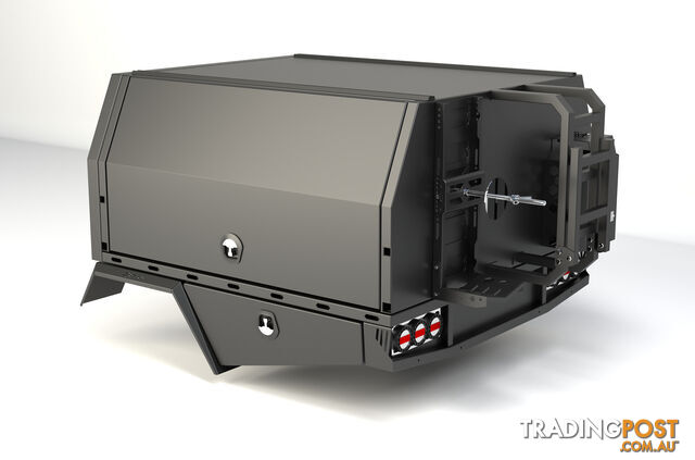 T3/X3 4WD COMBO 1650MM L TRAY AND CANOPY RAW ALLOY - photo 2 of 7