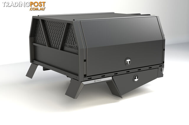 T3/X3 4WD COMBO 1650MM L TRAY AND CANOPY RAW ALLOY - photo 3 of 7