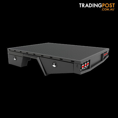 T3-2400 SINGLE CAB TRAY BLACK