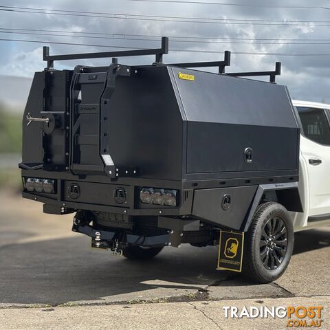 T3/X1 1800MML CANOPY WITH 1800MML TRAY COMBO BLACK