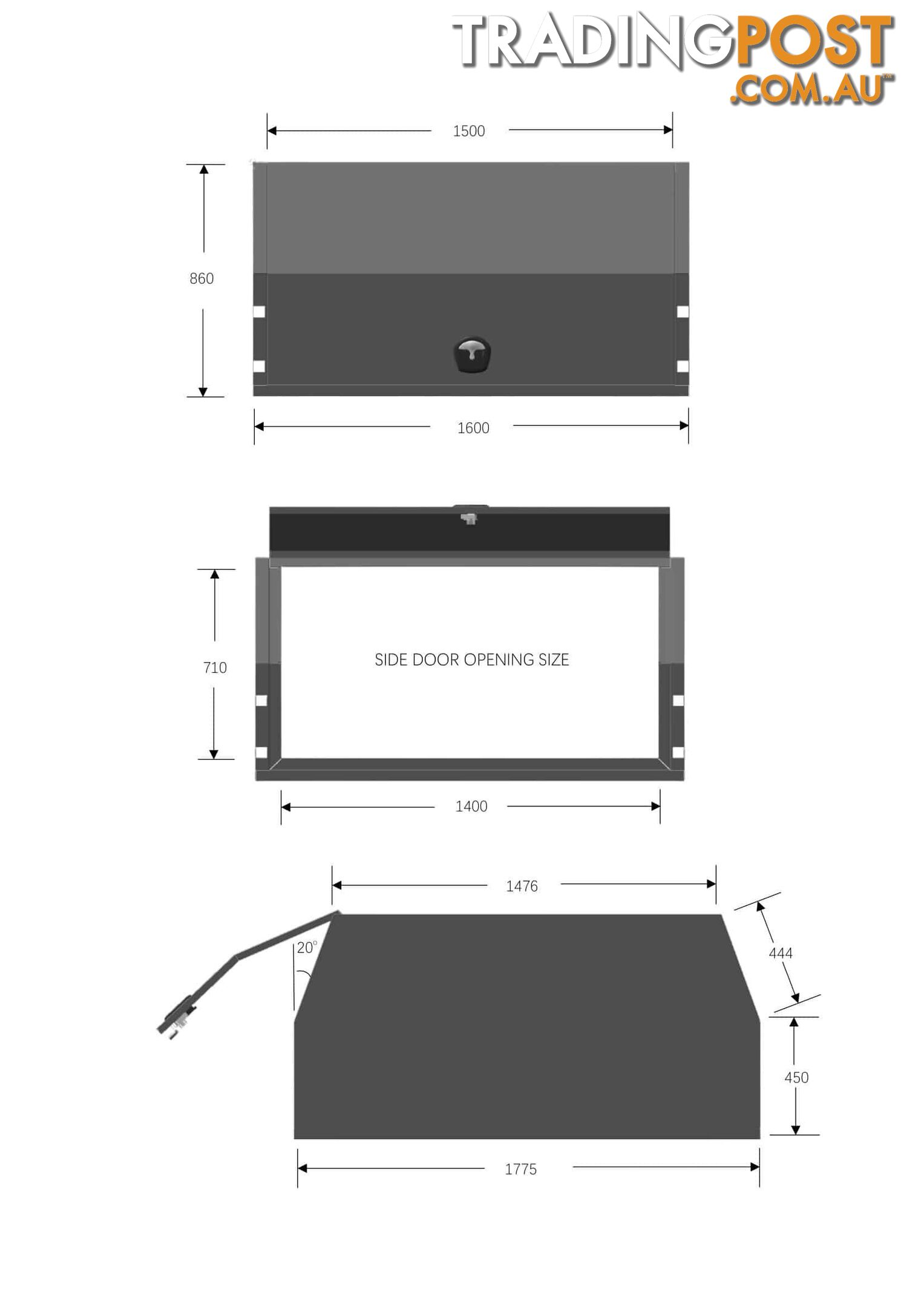 X1-1600 F/P 2 DOORS