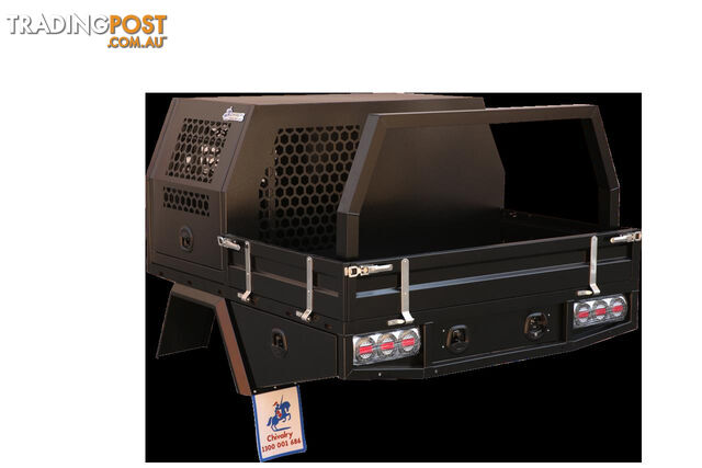 T3-WIDE 1800 DUAL CAB FULL TRAY BLACK