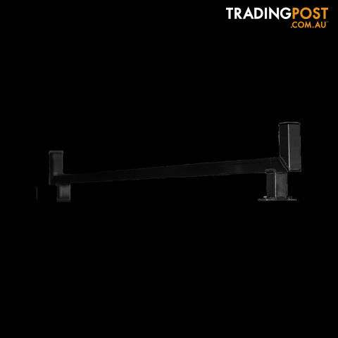 1400MM ROOF LADDER RACK BLACK
