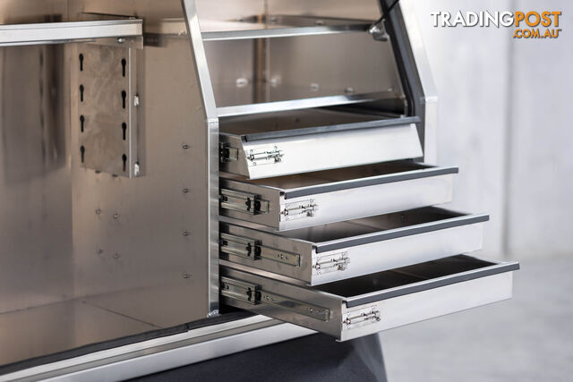2100MM FULL OPENING TOOLBOX H86 FLAT PLATE WITH 4 DRAWERS - photo 4 of 7