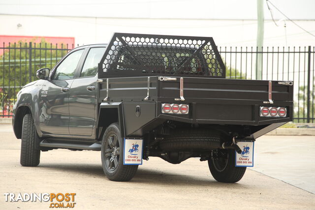 T3-1800 DUAL CAB FULL TRAY BLACK