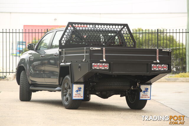 T3-1800 DUAL CAB FULL TRAY BLACK