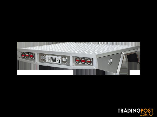 T3 2100 EXTRA CAB TRAY RAW ALLOY