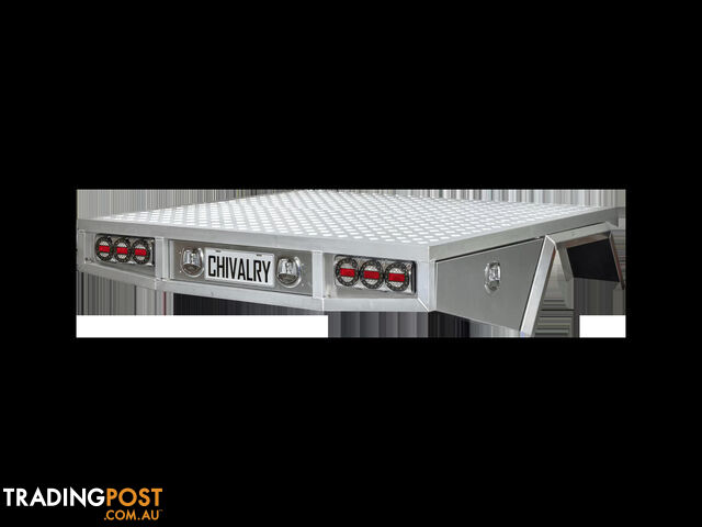 T3 2400 SINGLE CAB TRAY RAW ALLOY