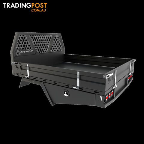T3-2100 EXTRA CAB FULL TRAY BLACK